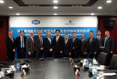 Wspólna działalność Wärtsilä i China State Shipbuilding Corporation...